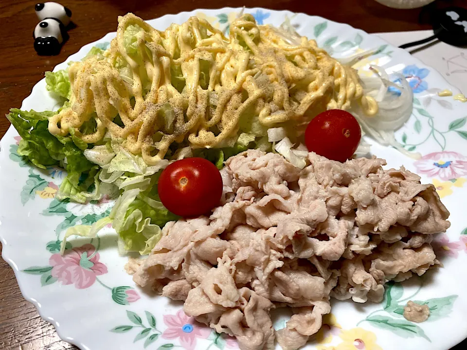 豚しゃぶサラダ|はっちぃさん