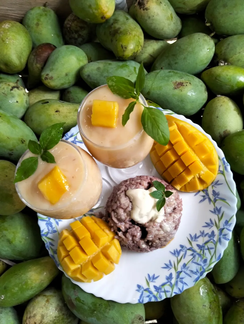 mango with sticky rice|ningningさん