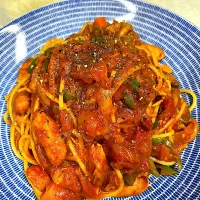 カレーナポリタン＠自宅| Yasuhiro Koikeさん