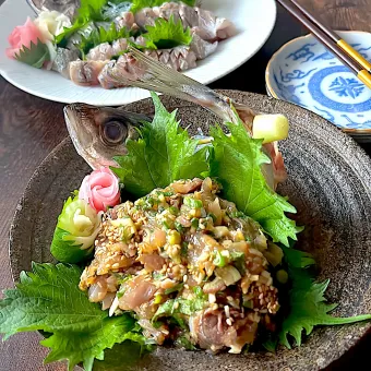 Snapdishの人気料理写真:とんちんの料理 なめろう