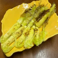 ヤングコーン焼き＊ひげ巻きピカタ|henryさん