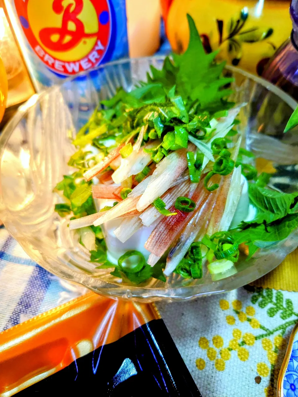 香味野菜盛り盛り冷奴|橘葵さん