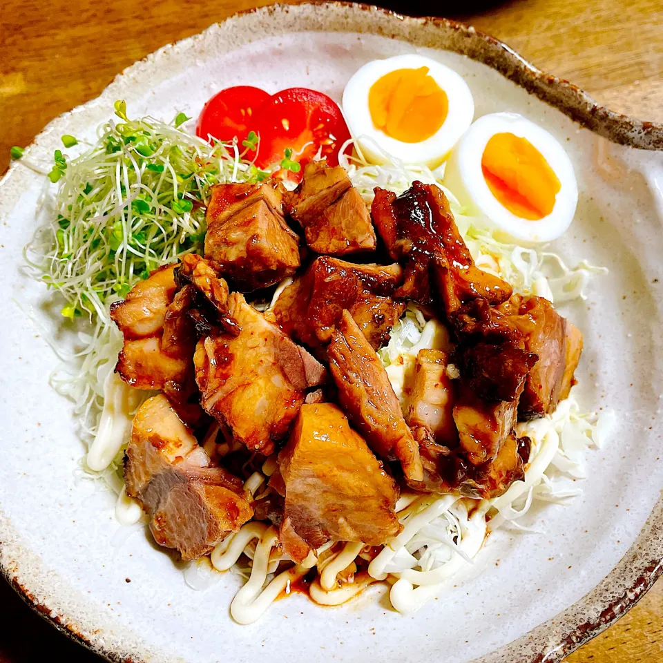 ⭐️業スーやわらか煮豚丼⭐️|Laniさん