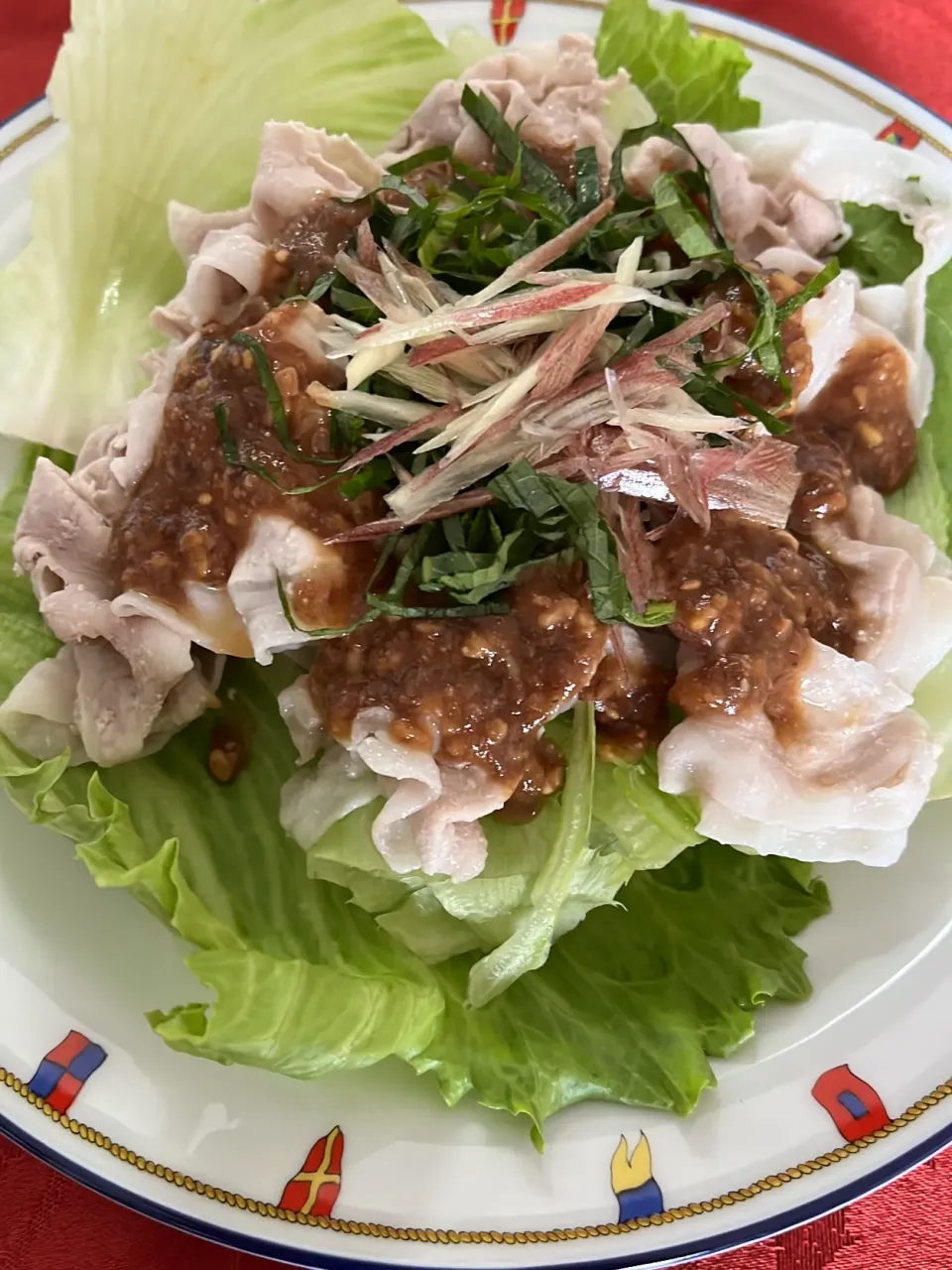 豚しゃぶのお味噌がけ❣️夏にピッタリ‼️|tamemitiさん