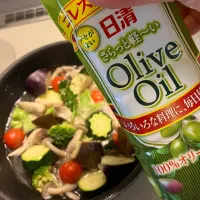 端っこ野菜のアルモンデアヒージョ♪♪|せらぴんさん
