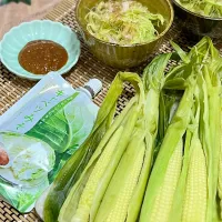 蒸しベビーコーン🌽