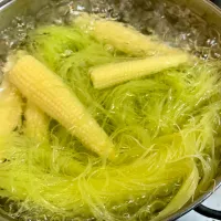 ヤングコーンの下茹で|Takeshi  Nagakiさん
