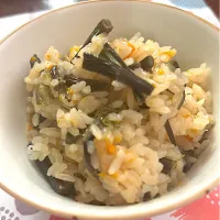 わらびの麩の炊き込みご飯|とみぃさん