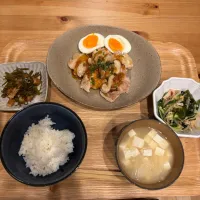 チキン定食| runさん
