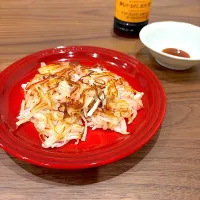 とまと🍅さんの料理 大根とカニカマチヂミ風