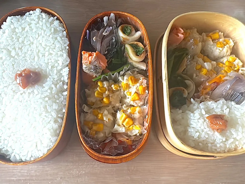 コーンしゅうまい弁当🍱|ふみふみさん