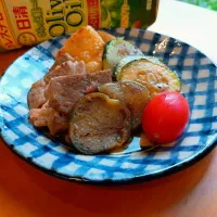 オリーブオイルで焼きびたし