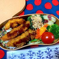 ササミフライ弁当🍱|がおりんさん