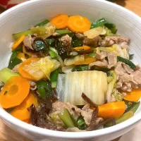 中華丼|ねぼすけさん