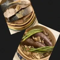 🐟せいろで鰤蒸し🐟|きみちさん