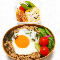 6/3のお弁当🍱
鶏そぼろ弁当🐔|卯月さん