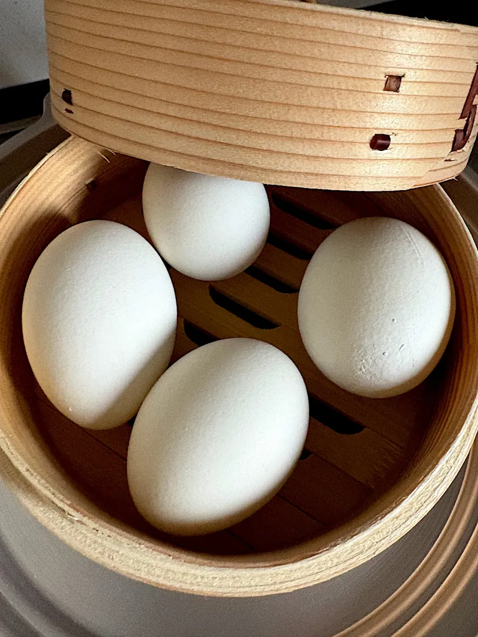 せいろでゆで卵|こずりんさん