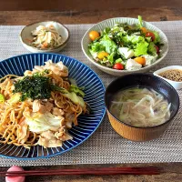 焼きそばランチ