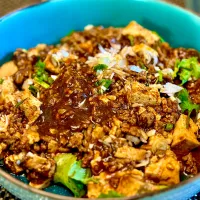 黒麻婆豆腐|にゃあ（芸名）さん