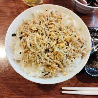 居酒屋さんのランチのごはん|おじゃみさんさん