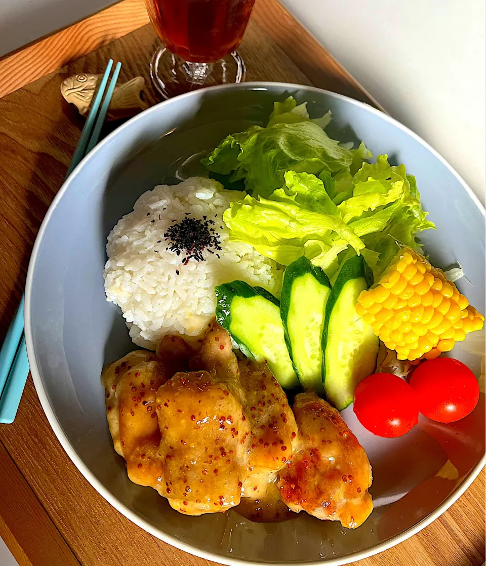 ハニーマスタードチキン🍗|＊みお＊さん