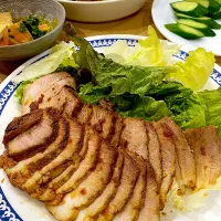 味噌だれニンニク焼豚| しばざきまりさん