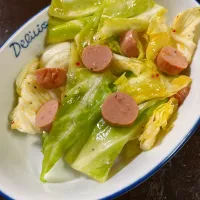 ペペロン風キャベツ！|源蔵さんさん