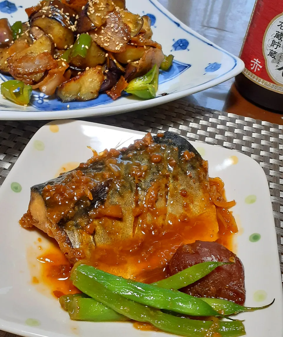 真鯖🐟️味噌煮～✴️|びせんさん