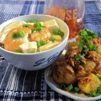 白麻婆小丼 
タレツナ新じゃが|マギーさん