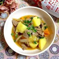 みそ肉じゃが風✨