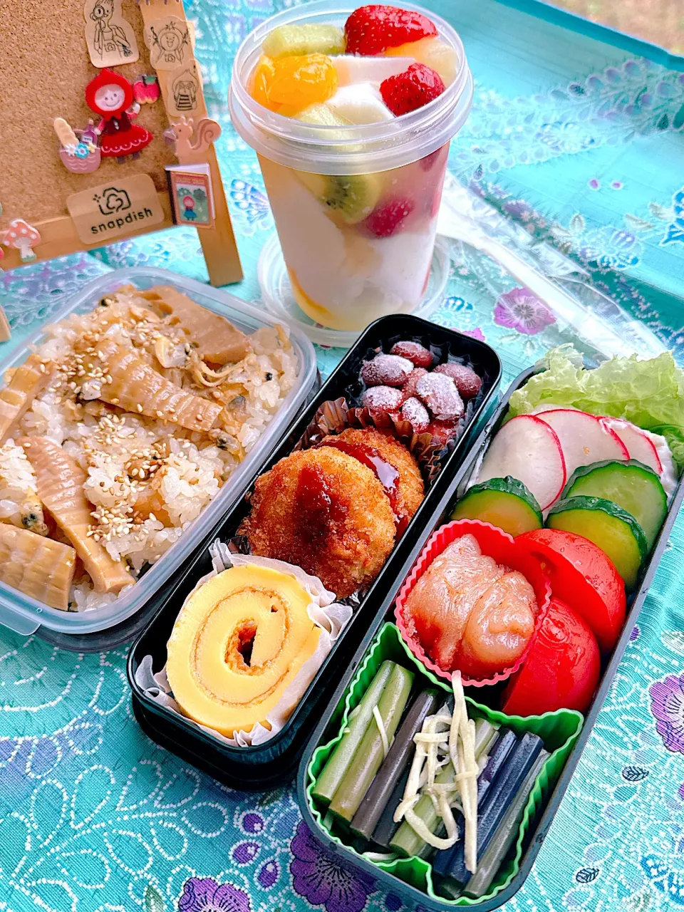 2025/06/04 淡竹と浅利の炊き込みご飯弁当|Blueberry🫐さん