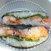 おにぎらず（エビマヨ）|ゆずっこさん