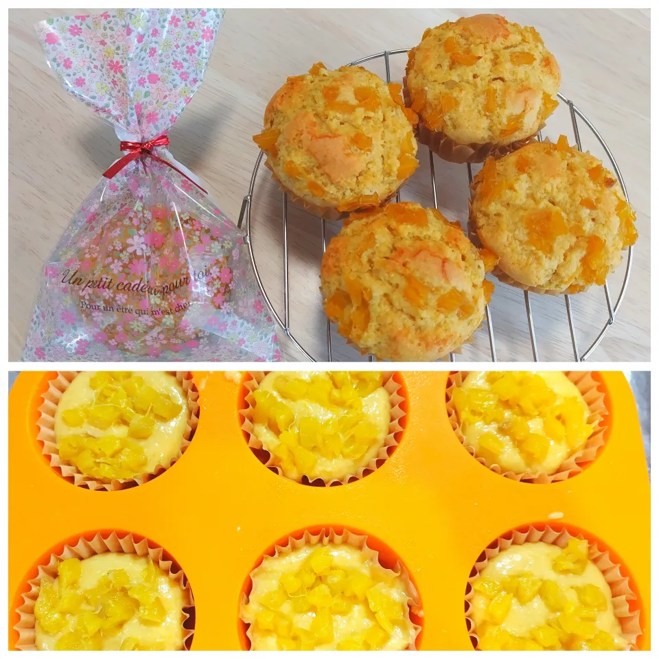 2025 0530　パイナップルとココナッツの米粉マフィン|いもこ。さん