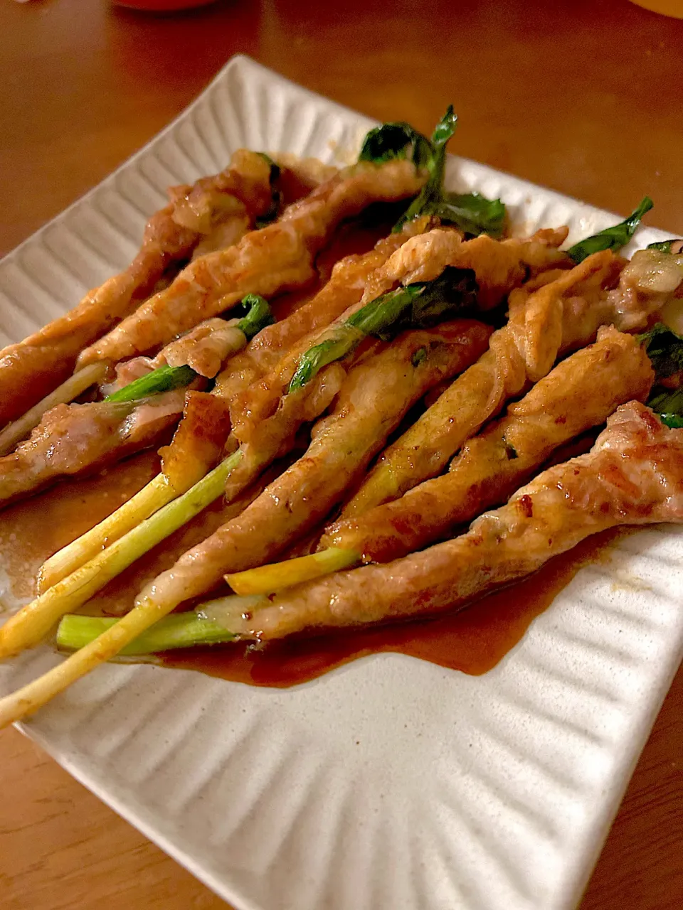 行者にんにくの肉巻き|chii4さん