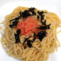 たらこパスタ|ちぃさんさん