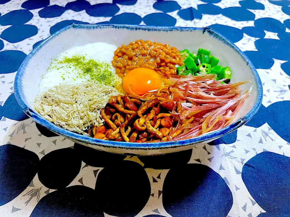 ネバネバ冷やしうどん|ももさん
