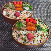母とムスコのラブラブおソロ♪いつものチキン南蛮カツ弁当| からあげビールさん