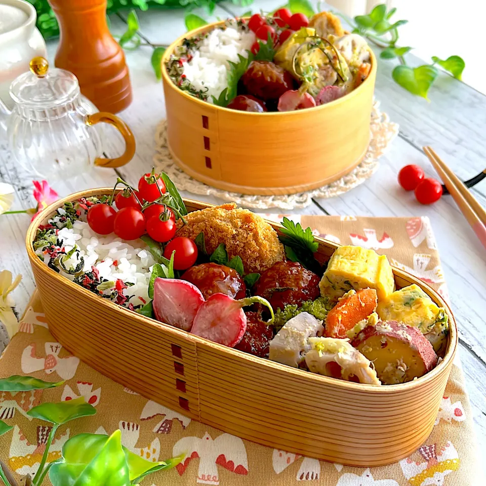 甘酢肉団子弁当|@panna_cotta.703さん