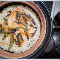 わらびの炊き込みご飯|yucca@さん