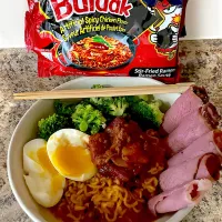 BentoFox's dish Tonight’s fiery dinner 🍜 😋|BentoFoxさん