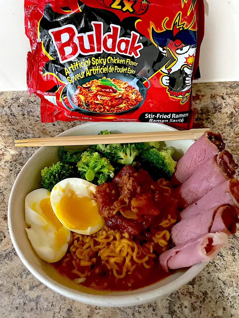 BentoFox's dish Tonight’s fiery dinner 🍜 😋|BentoFoxさん