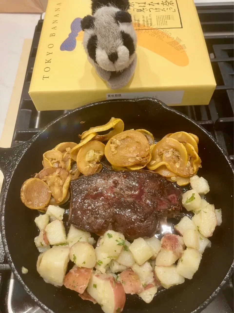 2025/6/4   新しいじゃがいも付け合わせ　A New Recipe for Potatoes|19 Boys & 野鳥さん