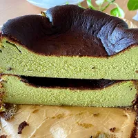 抹茶バスクチーズケーキ|ົLiLie･:*+さん