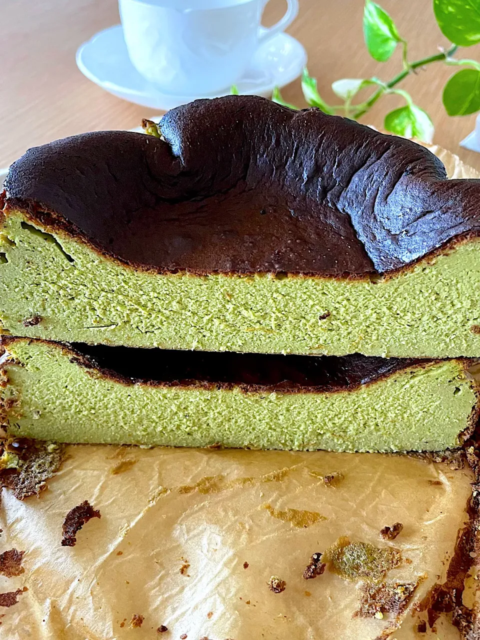 抹茶バスクチーズケーキ|ົLiLie･:*+さん