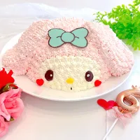 マイメロのバースデーケーキ❤︎