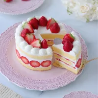 いちごのショートケーキ🍓|もえさん