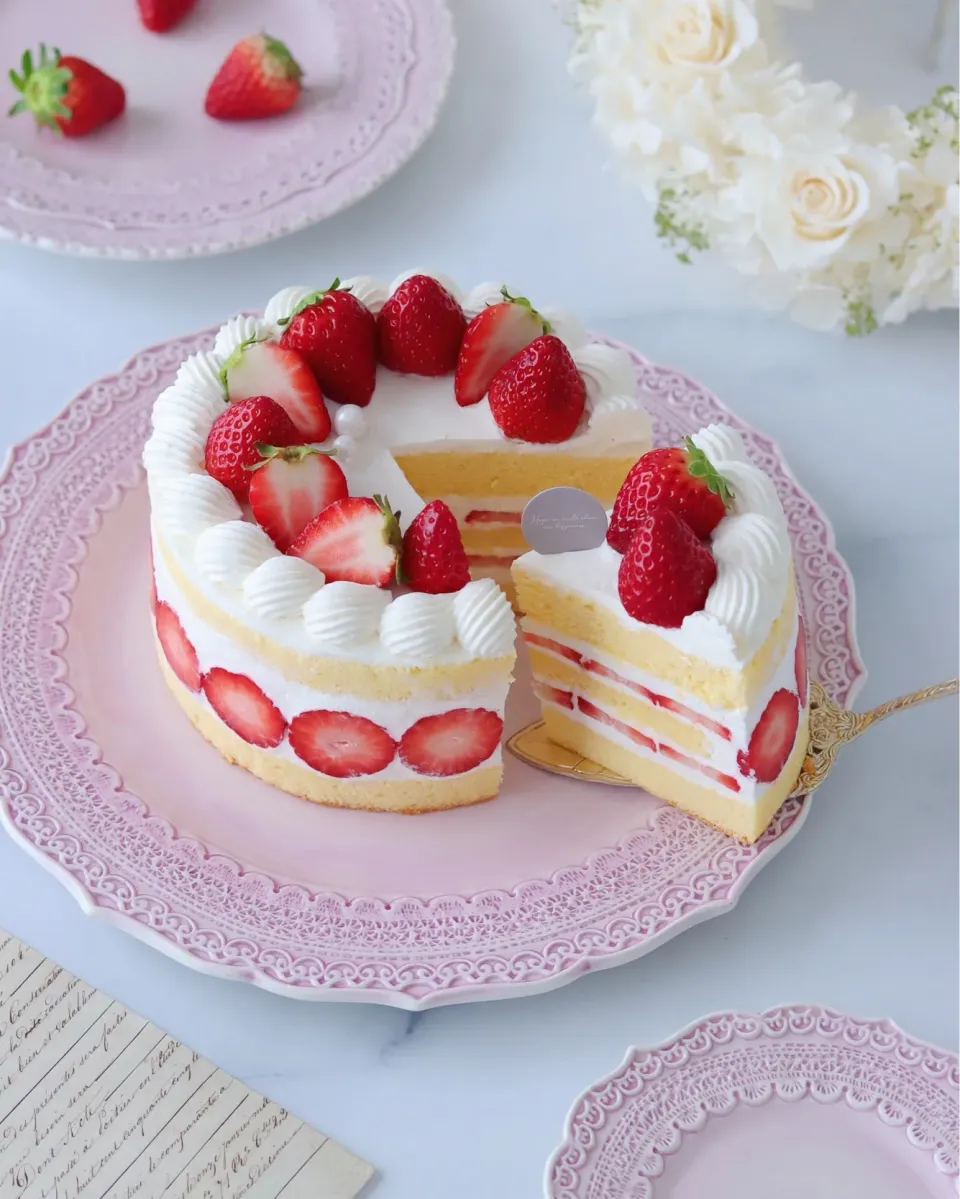 いちごのショートケーキ🍓|もえさん