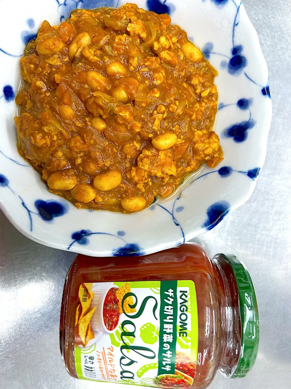 サルサソースで豆カレー風|じゅにぱあべりぃ🍎さん