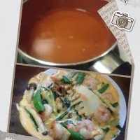 具だくさんなにら玉とあんかけのあん|にんにくと唐辛子が特に好き❤️(元シャリマー)さん