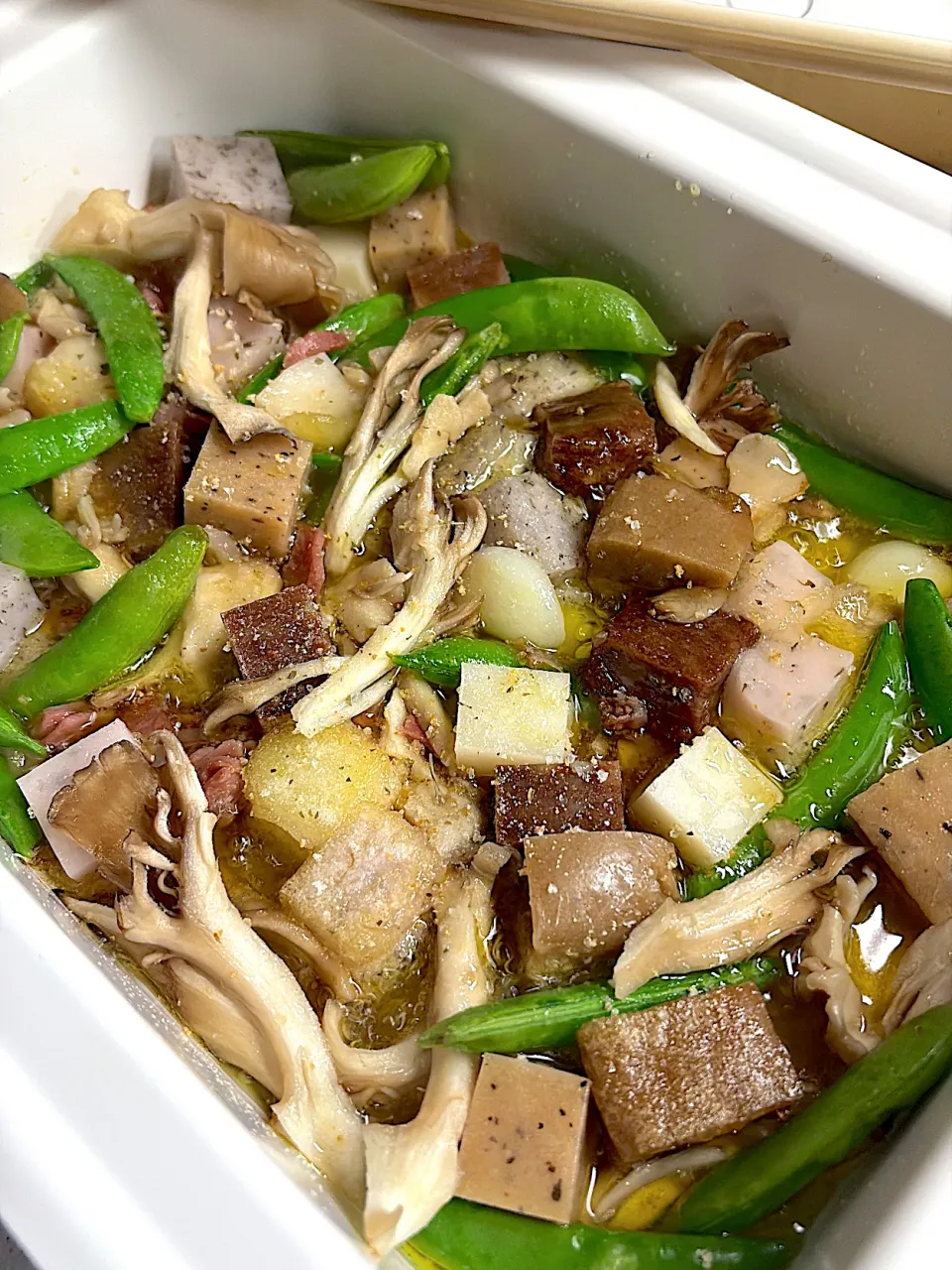 お餅のアヒージョ|まめすけ⭐︎さん